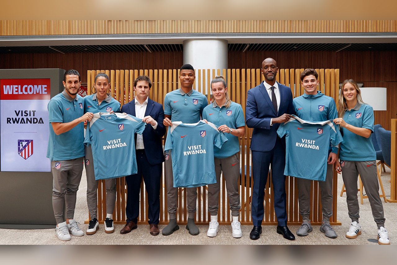 Atletico Madrid yasinye amezerano yo kwamamaza VISIT RWANDA